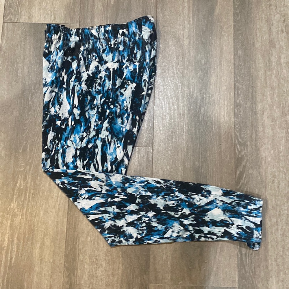 Nike leggings Pants blue/black/white L